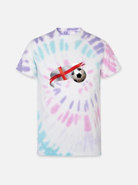 england away shirt - Unisex Tie Dye T-Shirt - Pastel Spiral