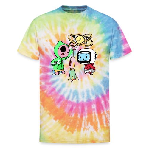 VRX Friends Spaceship - Unisex Tie Dye T-Shirt
