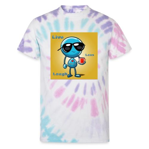 Live. Laugh. Love - Unisex Tie Dye T-Shirt