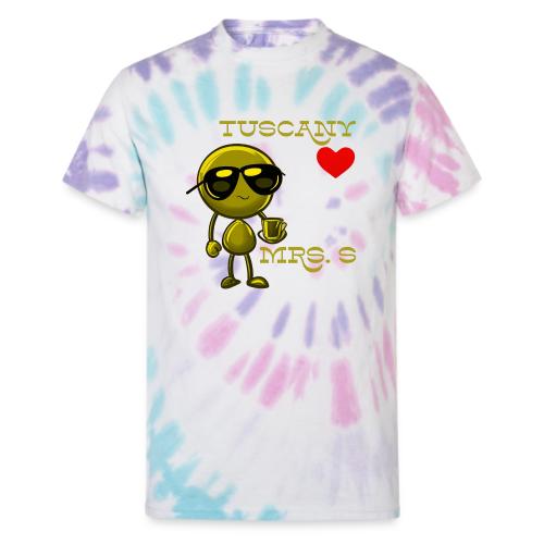Smoon City_Tuscany Mrs. S - Unisex Tie Dye T-Shirt