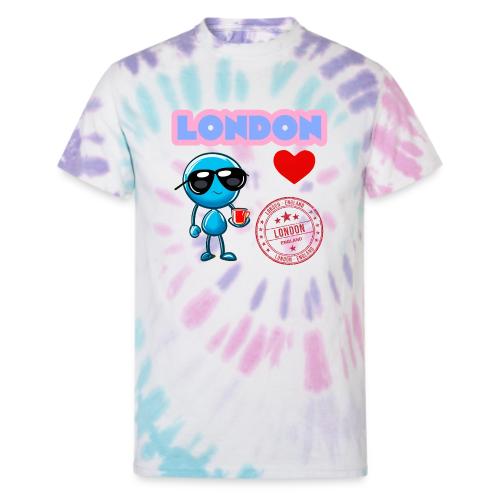 Smoon City_London - Unisex Tie Dye T-Shirt