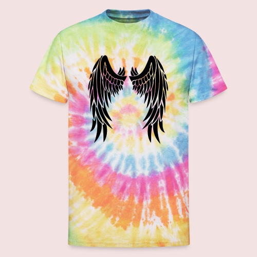 Angel wings - Unisex Tie Dye T-Shirt