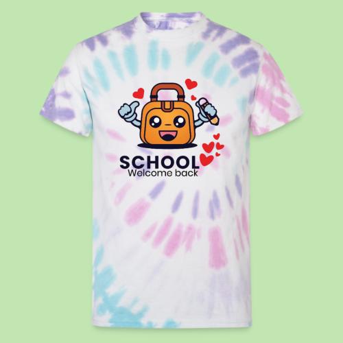first day of school outfit- school Welcome back - Unisex Tie Dye T-Shirt