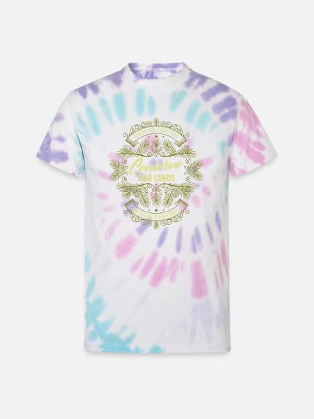 Conserve Our Lands - Unisex Tie Dye T-Shirt - Pastel Spiral