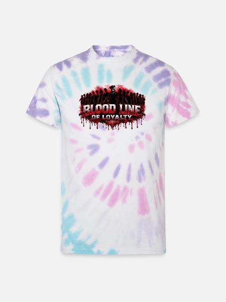 Bloodline of Loyalty - Unisex Tie Dye T-Shirt - Pastel Spiral