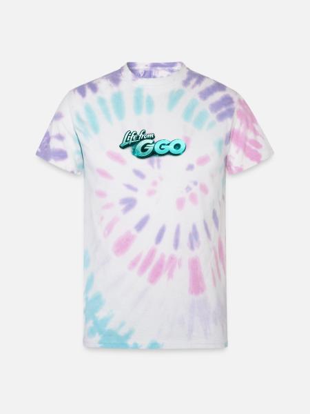 Life from GO - Unisex Tie Dye T-Shirt - Pastel Spiral