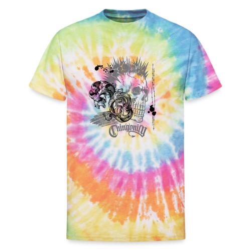 PUNK SKULL - Unisex Tie Dye T-Shirt