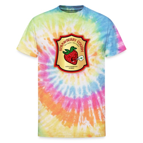Strawberry Cough - Unisex Tie Dye T-Shirt