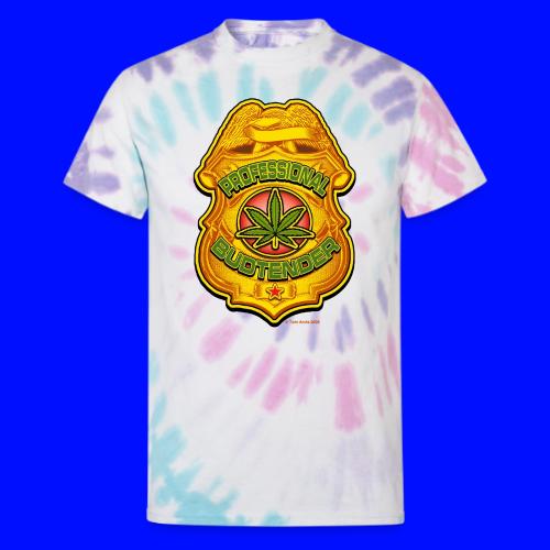 Tom's T-Hall PotTees Series #5 Pro Budtender - Unisex Tie Dye T-Shirt