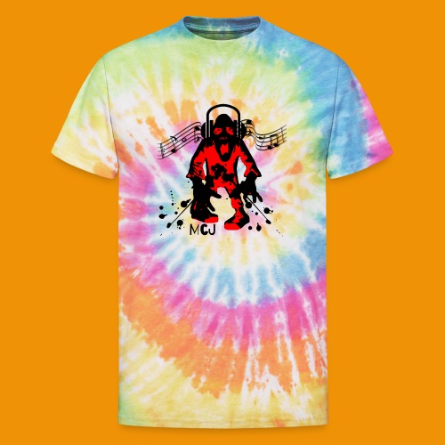 Music Zombie - Unisex Tie Dye T-Shirt