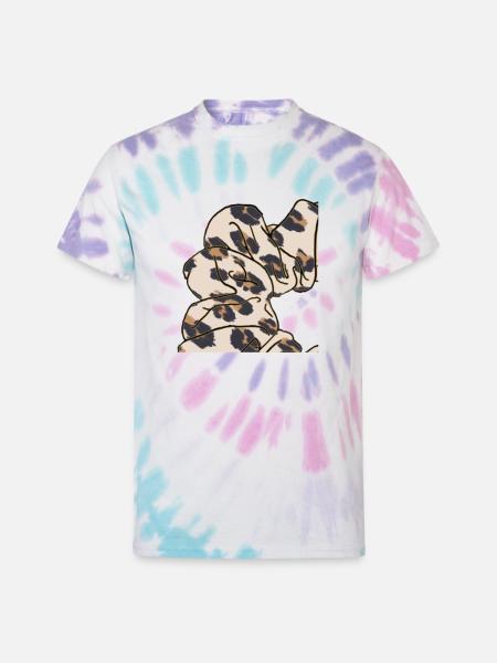 cheetah print scrunchie - Unisex Tie Dye T-Shirt - Pastel Spiral