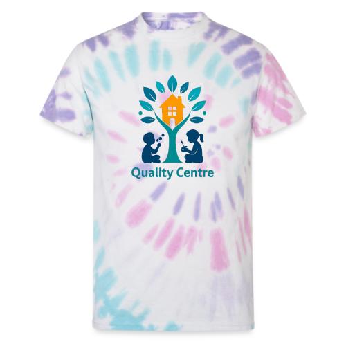 Quality Learning Center on Slim Fit Rib Women's - Unisex Tie Dye T-Shirt
