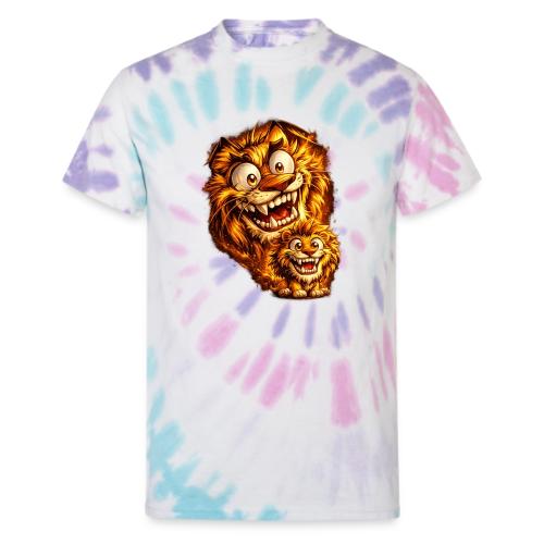 Crazy Double Lion Streetwear - Unisex Tie Dye T-Shirt