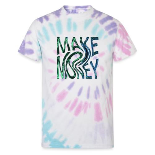 Make Money Neon 3D - Unisex Tie Dye T-Shirt