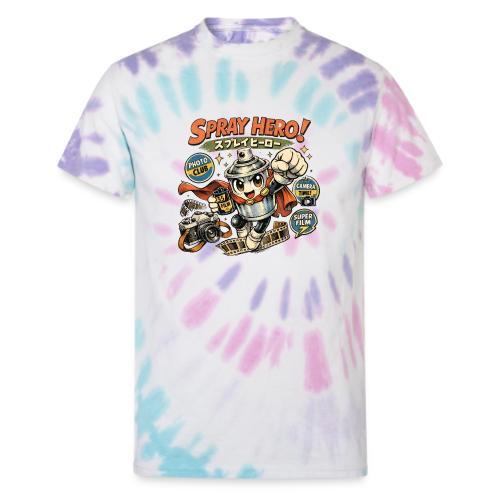 Analog Supplies Retro Film Camera Hero - Unisex Tie Dye T-Shirt
