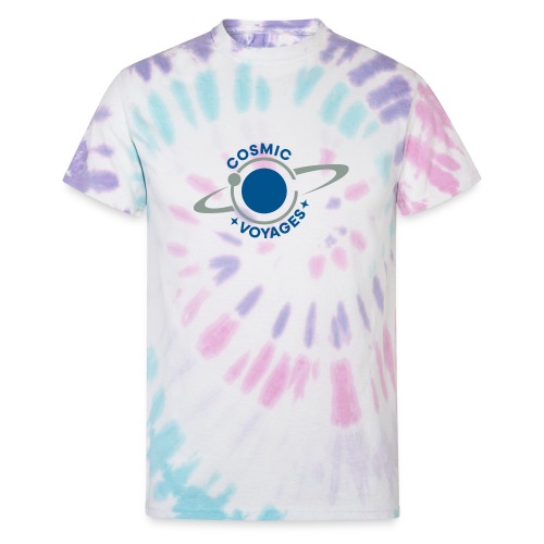 Cosmic Voyages - Unisex Tie Dye T-Shirt