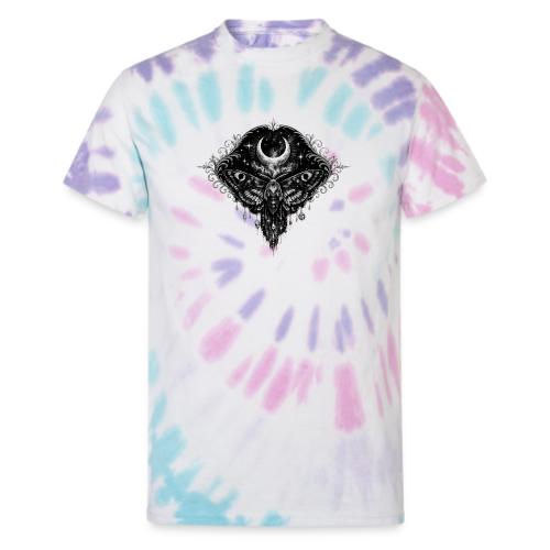 Crescent Moth - Unisex Tie Dye T-Shirt
