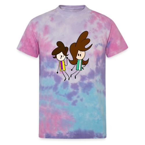 Small Coll and Dersy - Unisex Tie Dye T-Shirt
