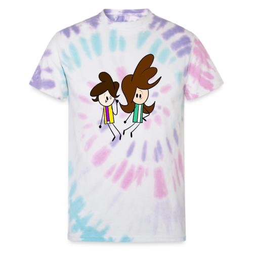 Small Coll and Dersy - Unisex Tie Dye T-Shirt