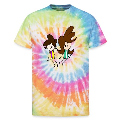 Small Coll and Dersy - Unisex Tie Dye T-Shirt
