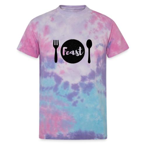 Feast logo - Unisex Tie Dye T-Shirt