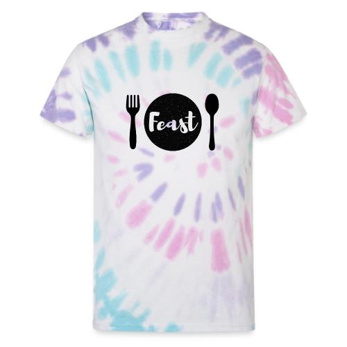 Feast logo - Unisex Tie Dye T-Shirt