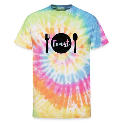 Feast logo - Unisex Tie Dye T-Shirt
