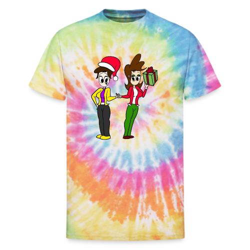 Coll and Dersy Holiday Duo - Unisex Tie Dye T-Shirt