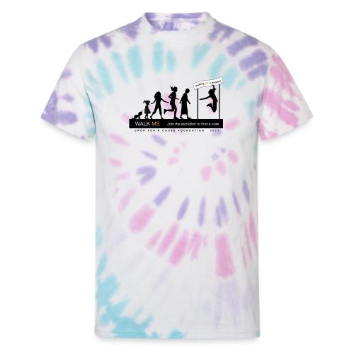 2017 CROP TSHIRT WALK MS 001 - Unisex Tie Dye T-Shirt