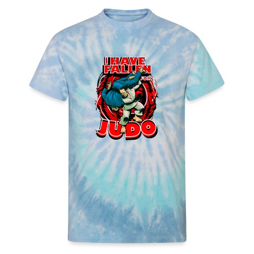 Fallen For Judo - Unisex Tie Dye T-Shirt