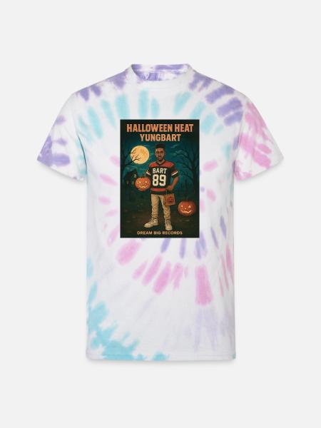 Halloween Heat Yungbart - Unisex Tie Dye T-Shirt - Pastel Spiral
