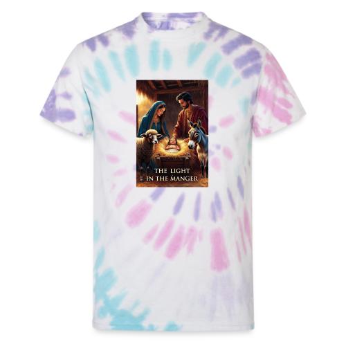 Nativity Manger T-Shirt - Unisex Tie Dye T-Shirt