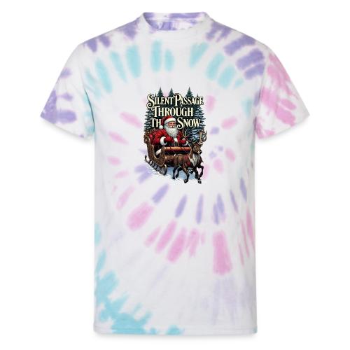 Nostalgic Santa T-Shirt - Unisex Tie Dye T-Shirt