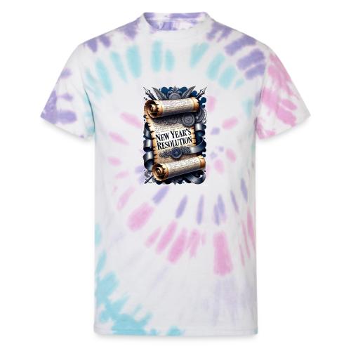 New Year's Resolution T-Shirt - Unisex Tie Dye T-Shirt