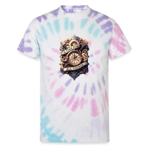 Ornate Clockwork T-Shirt - Unisex Tie Dye T-Shirt