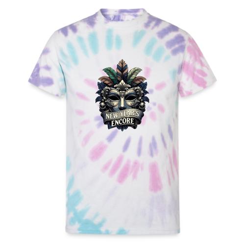 Masquerade Mask T-Shirt - Unisex Tie Dye T-Shirt