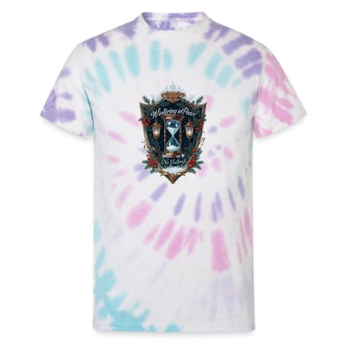 Wintering in Peace (No Visitors) T-Shirt - Unisex Tie Dye T-Shirt