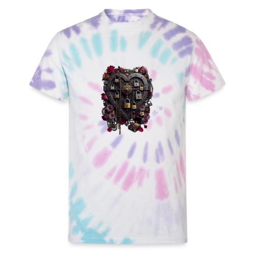 My Heart Permanently on Vacation T-Shirt - Unisex Tie Dye T-Shirt