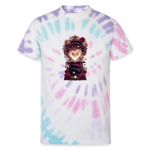 You Unlock the Story of Us Library Gifts T-Shirts - Unisex Tie Dye T-Shirt