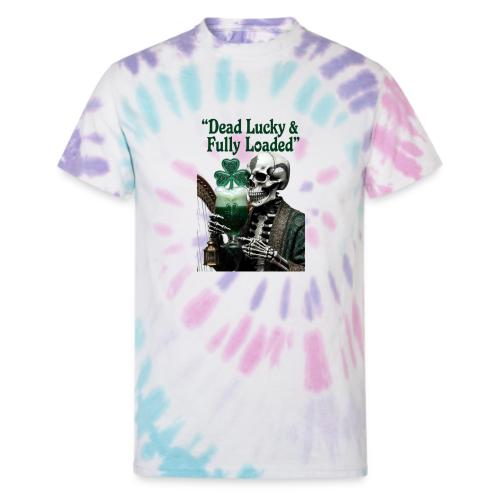Lucky Skeleton Stout T-Shirt - Unisex Tie Dye T-Shirt