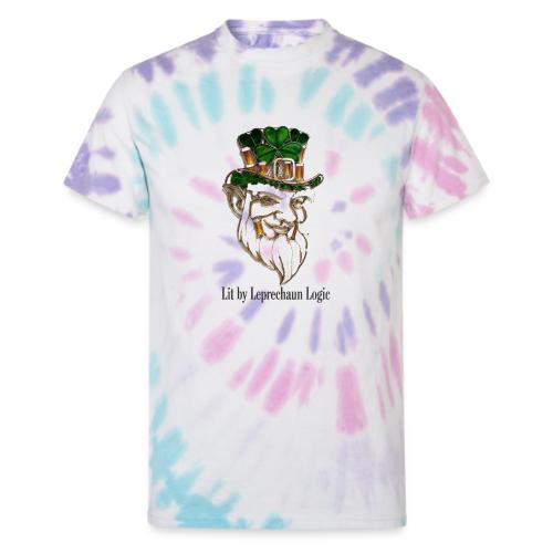 Leprechaun Lantern Mischief T-Shirt - Unisex Tie Dye T-Shirt