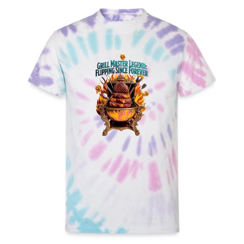 Grill Master Legend T Shirt - Unisex Tie Dye T-Shirt