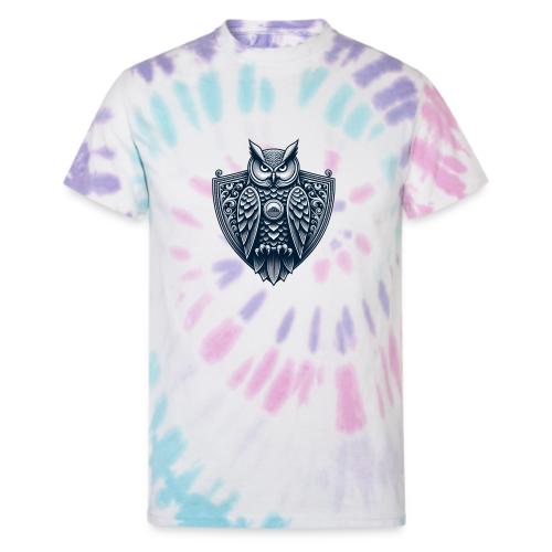 Night Watch Owl T Shirt, Sarcastic Dad Gift - Unisex Tie Dye T-Shirt