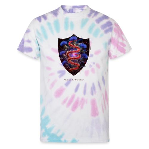 Women’s Day Crimson Thread Matriarch T Shirt, Gift - Unisex Tie Dye T-Shirt