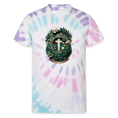 Easter Ever Green in Glory Laurel T Shirt, Gift - Unisex Tie Dye T-Shirt