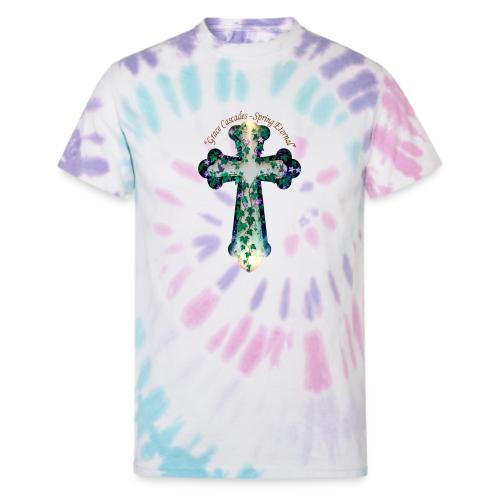 Easter Grace Cascades Eternal T Shirt, Mercy Gift - Unisex Tie Dye T-Shirt