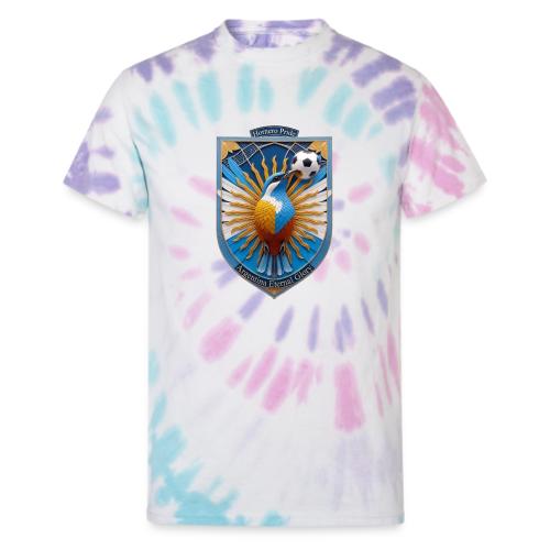 Argentina Hornero Soccer T Shirt, Football Gift - Unisex Tie Dye T-Shirt