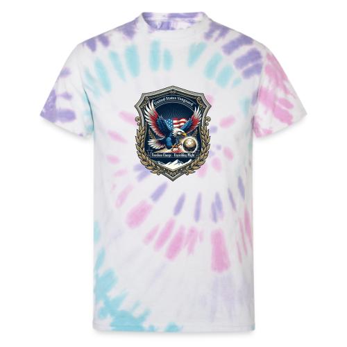 USA Eagle Vanguard T-Shirt,American Flag PrideGift - Unisex Tie Dye T-Shirt