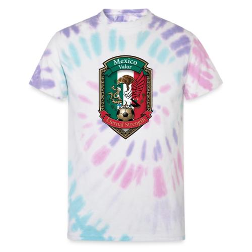 Mexico Eagle Valor T-Shirt, Pride Badge Gift - Unisex Tie Dye T-Shirt