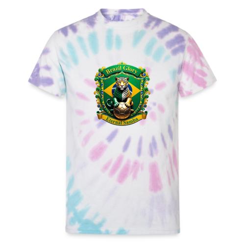 Brazil Jaguar Glory Tee, Brazilian Pride Gift - Unisex Tie Dye T-Shirt